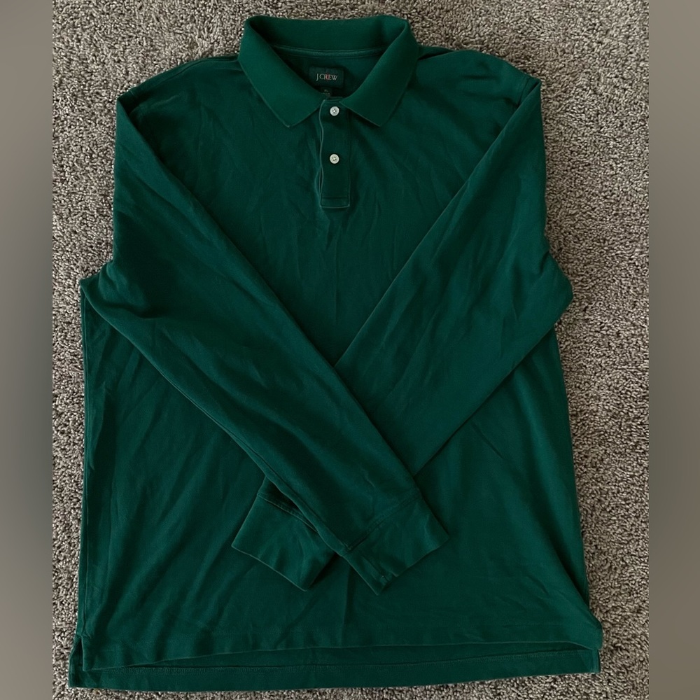 Men’s J. Crew Long Sleeve Polo